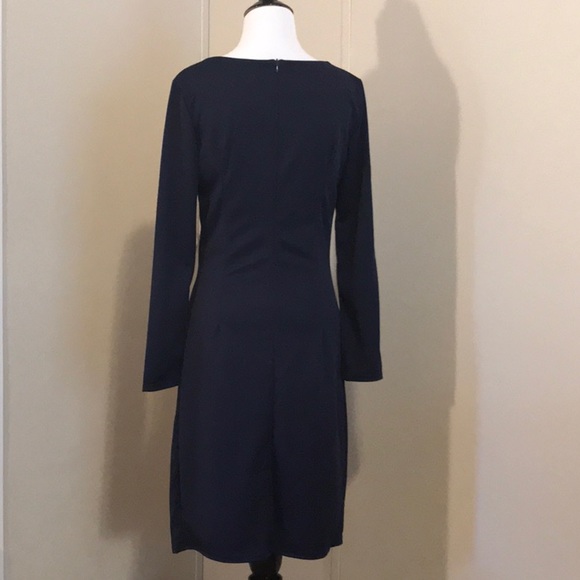 Navy Blue Fashion Mia Dress - Picture 3 of 4